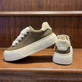 thumbnail image 5 of Men'S Breathable Casual Skate Shoes - Slip-Resistant, Comfortable Lace-Up Sneakers  Suitable for Outdoor Activities, Jogging, Walking Made with Durable Materials And Stylish Contrasting Design,, 5 of 9