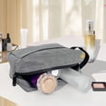 thumbnail image 4 of Portable Ox Cloth Toiletry Bag 22x16x10cm with Compartments for Organized Travel Essentials, 4 of 7