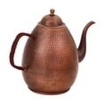 thumbnail image 3 of Tetera de cobre, tetera de kung fu, tetera de 2000 ml, regalo para amantes del té, tetera, cafetera para el hogar, restaurante, cocina, senderismo al, 3 of 8