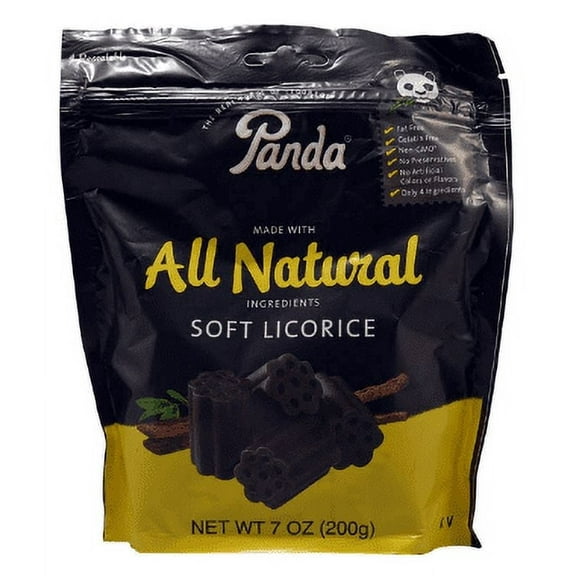 Panda All Natural Soft Licorice 7 oz Pack of 3