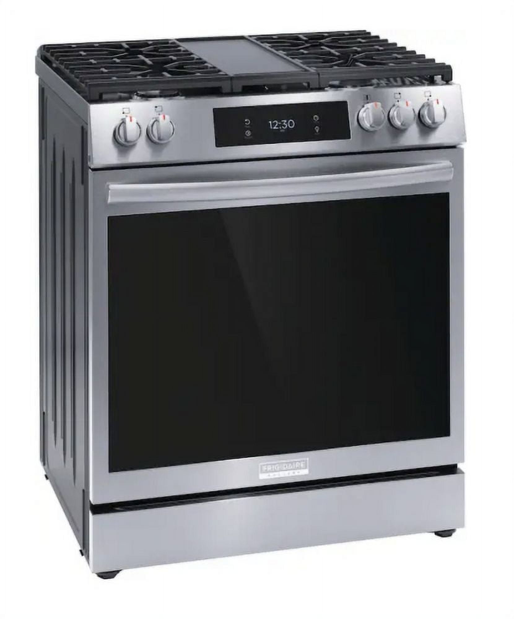 Frigidaire 30 in Gas Range in Stainless Steel