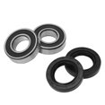 thumbnail image 4 of Cojinete de rueda delantera caucho de acero de cojinete de ranura profunda duradero con sello para motocicleta, 4 of 7
