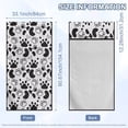 thumbnail image 7 of XYZCANDO Dog Paws Car Seat Cover Towel Waterproof Sweat Towels Seats Cover Non Slip Backing Sweatproof Cushion Protector Easy to Store Universal Fit for Cars SUV Sedans, 7 of 7