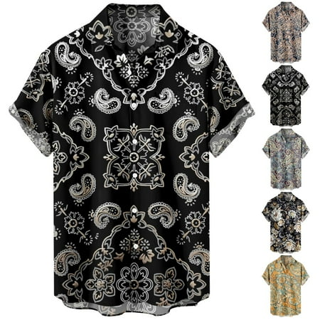

Unisex Beach Aloha Tees Stylish Polyester Tops For Men Boys