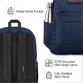 thumbnail image 2 of Superbreak Plus Backpack 15 -inch laptop cushion and integrated bottle pocket - spacious and durable day bag for work and travel - black, 2 of 5