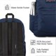 thumbnail image 2 of Superbreak Plus Backpack 15 -inch laptop cushion and integrated bottle pocket - spacious and durable day bag for work and travel - black, 2 of 5