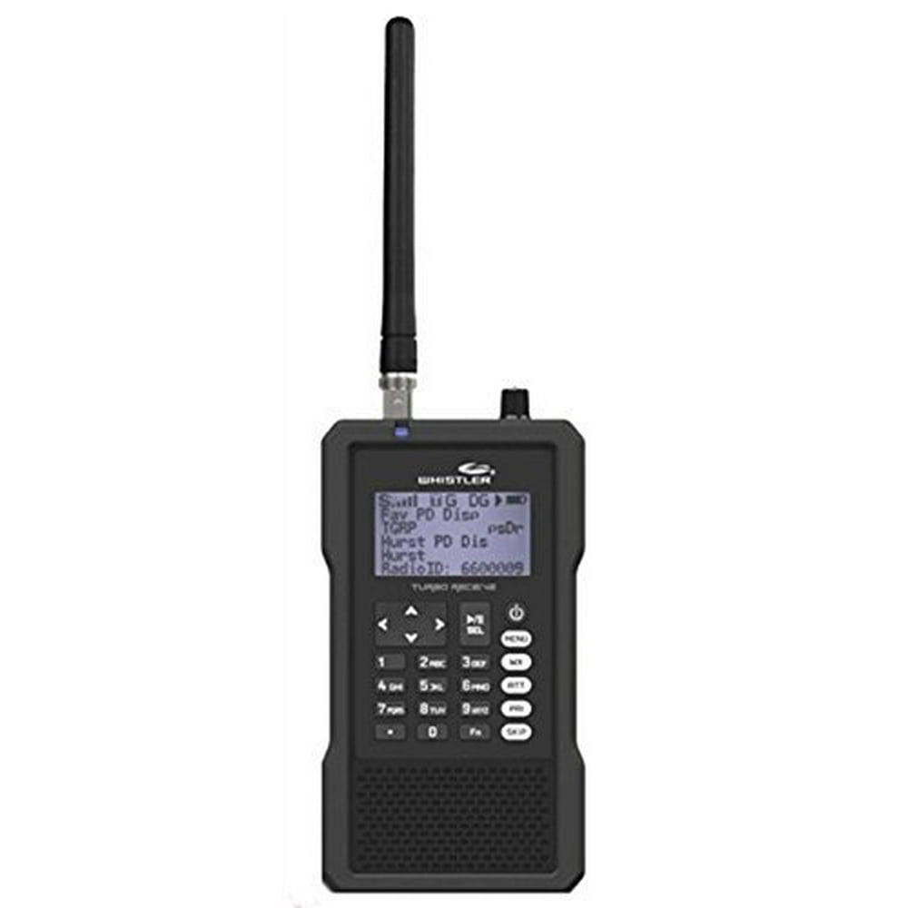Whistler TRX1 Handheld Digital Trunking Scanner self programming