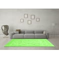 thumbnail image 3 of Ahgly Company Indoor Rectangle Abstract Green Modern Area Rugs, 5' x 8', 3 of 4