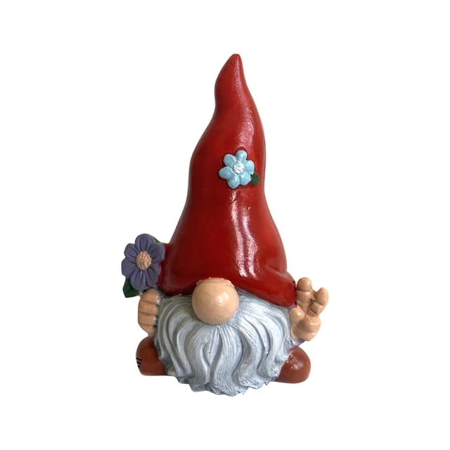 Oferta por tiempo limitado!Adorno de muñeca sin rostro, linda estatua de gnomo, lindo gnomo de jardín, estatuilla de jardín, decoración, estatua de gnomo, decoración de gnomo, adorno de gnomo, resina