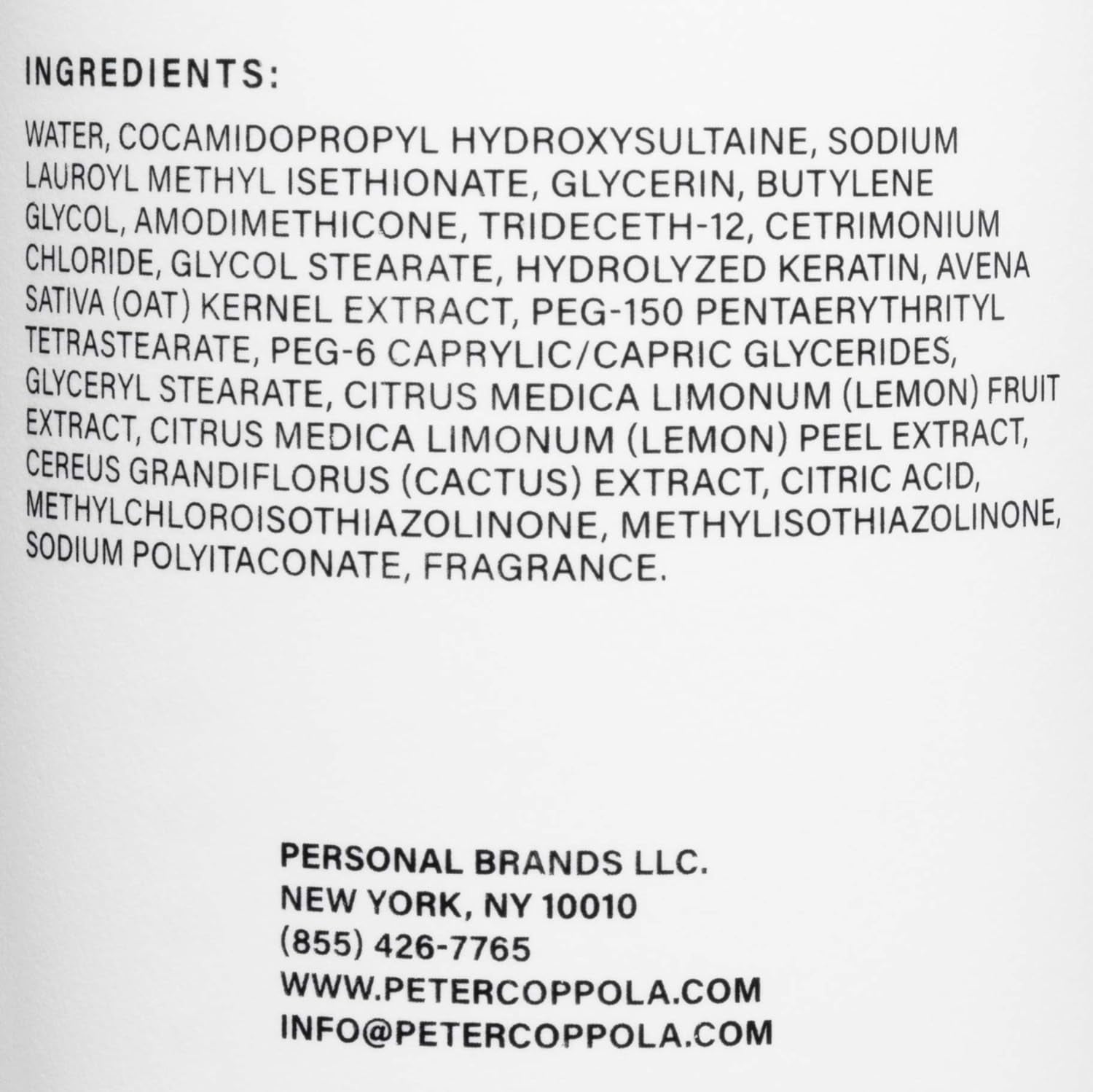 Peter Coppola a-Keratin Clarifying Shampoo, 24 oz.