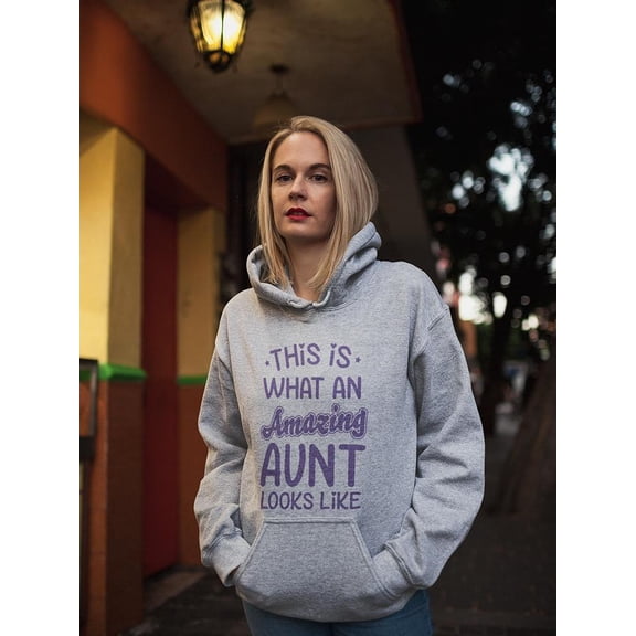 What An Amazing Aunt Looks Like Hoodie Men's -GoatDeals Designs