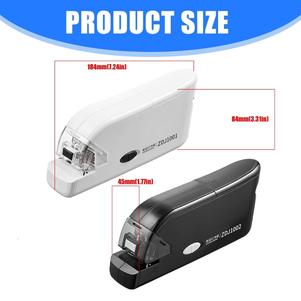 Giaone Cordless Electric Stapler 20 Sheets Capacity USB/Battery Powerer For Office