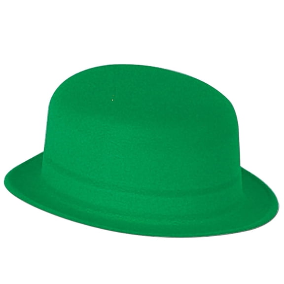 24 Pack Beistle St. Patricks Day Party Green Velour Derby