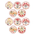 thumbnail image 3 of Paquete de 10 pegatinas para ventana del Año Nuevo Chino 2024 con adornos de dragón Estilo D, 3 of 9