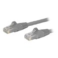 thumbnail image 4 of StarTech.com RJ-45 10 Gigabit UTP 10GbE CAT 6 RJ45 Fluke Câble Réseau Sans Câble, Sans Câble 650MHz 100W PoE Cordon de Raccordement, Câble Réseau UTP 10GbE avec Soulagement de la Déformation, Gris, Testé/Câblage Certifié UL/TIA - Catégorie 6 - 24AWG (N6PATCH7GR) - Câble de Raccordement - (M) à RJ-45 (M), 4 of 5