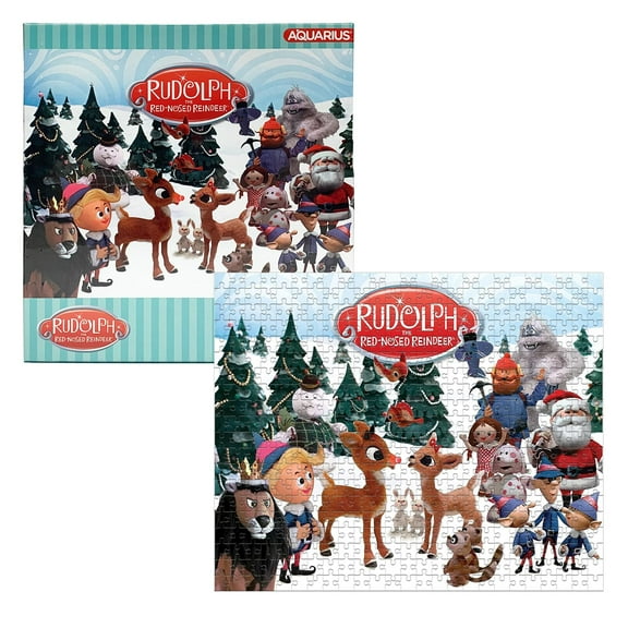 Rudolph The Red-Nosed Reindeer 500 Piece Jigsaw Puzzle