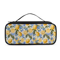 Jiueut Flower Lemon Stethoscope Storage Bag Storage Bags with Zipper Stethoscope Case for Nurse and Doctor Handle Bag with Stethoscope Case for Stethoscope with Extra Room