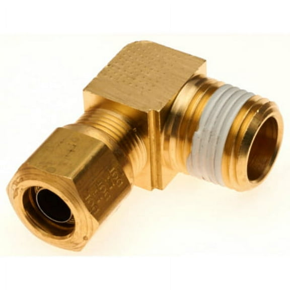 Gates Air Brake to Male Pipe - 90 (Nylon Tubing Compression)