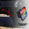 thumbnail image 5 of Hitch Cover Fits For 2-Inch Hitch,Spectacular Sunset Over The Ocean With Orange - Hued Cloudsrubber Trailer Hitch Cover Tube Plug Insert,Car Exterior Accessories, Receiver Tube Hitch Plug, 5 of 6