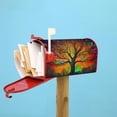 thumbnail image 7 of Tree of Life Mailbox Covers, Colorful Forest Magnetic Post Box Cover Wraps Large Size 25.5x21 in for Garden Yard Decor, 7 of 7