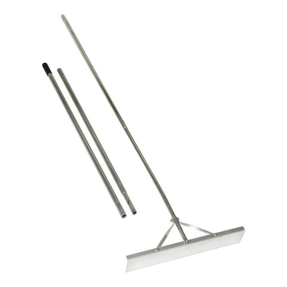 96022 22-Inch Aluminum Snow Removal Roof Rake With 16-Foot Reach