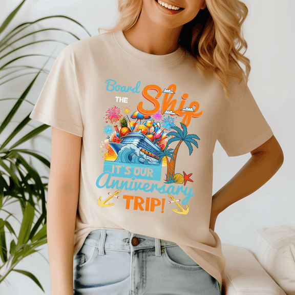 Its Our Anniversary Trip Couples Matching Marriage Cruise, Family Vacation Shirt,Family Trip Tee,Summer Vacations Tshirt, Family Beach Trip