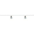 thumbnail image 1 of Hampton Bay 10-Light 12 ft. Integrated LED Clear Crackle Glass Ball String Light Set, 1 of 1