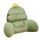 thumbnail image 2 of Cojín de espalda, cojín de respaldo, cojín suave para soporte de cintura, cojín de felpa para silla Verde, 2 of 9