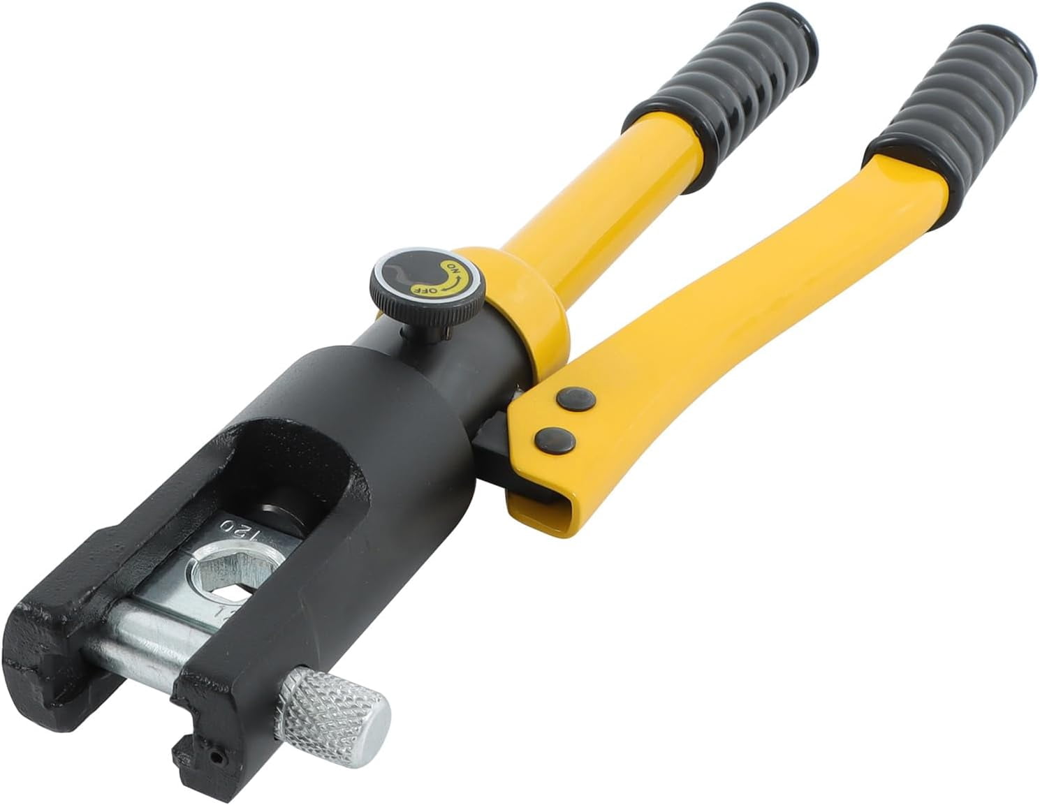 LABLT YQK-120 Hydraulic Crimping Tool 8MT Hydraulic Wire Crimper with 8 Pairs of Dies Fit for Welding Cables, Electrical Cables and Power Wires