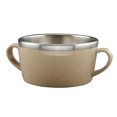 thumbnail image 2 of tazón de fuente de los cabritos del acero inoxidable grado alimenticio para el arroz de la sopa ensalada de las gachas de avena beige SM SunniMix Comedor Suministros Cuenco para niños, 2 of 5
