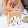 thumbnail image 3 of Yayeee Napkin Holder for Table Kitchen Paper Tissue Organization, Ice Cream Pattern, 3 of 8