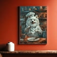 thumbnail image 5 of American Eskimo Dogs Cooking Canvas Art - Dog Canvas Unframe - Home Decor Wall Art Print Canvas Painting Large - Gifts For Women Birthday Unique, Christmas Gifts, 5 of 5