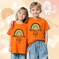 thumbnail image 3 of hengsof Kids' Short Sleeve T-Shirts with Printed Patterns, 3 of 7