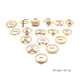 thumbnail image 3 of Juego de anillos de moda diferentes formas geométricas Fesvital joyería accesorio para mujer, 3 of 7