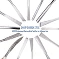 thumbnail image 5 of Wood Carving Tools, 16 PCS Professional Carving Knife Tool Set for Woodworking Premium Wood Handle with Chisel Gouge Whetstones, 5 of 7