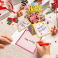 thumbnail image 6 of Funny Happy Birthday Pop Up Card, Sweet 3D Birthday Gift Box with Envelopes for Adults and Kids, 6 of 9
