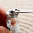 thumbnail image 2 of Stainless Steel Bottle Opener 5Pcs Multifunctional Jar Opener for Oral Liquid Vials, Ampoules, Beer, 2 of 4