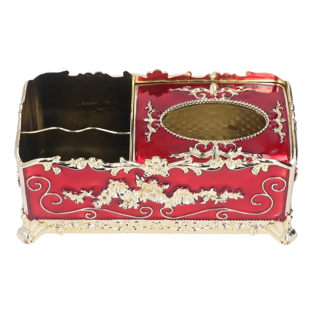 Funda para caja de pañuelos, elegante funda para caja de pañuelos de acrílico, multifuncional