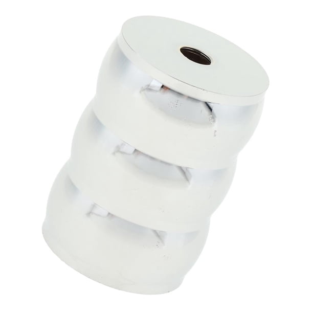 Tornillo de aluminio E27 Bombillas LED Base de soporte de lámpara Cabeza de enchufe colgante Cromo