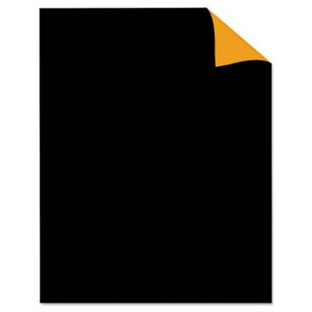 Two Cool Poster Board, 22 x 28, Black/Orange, 25/PK