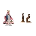 thumbnail image 1 of Adorno de gato acrílico, figura decorativa de mesa independiente con base, ideal para fiestas, hogar, estantería, festivales, dormitorio y oficina. Ta, 1 of 8