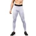 thumbnail image 3 of Aayomet Men's Sports and Fitness Training Tights High Elasticity and Perspiration Leggings and Trousers (L,Grey), 3 of 4