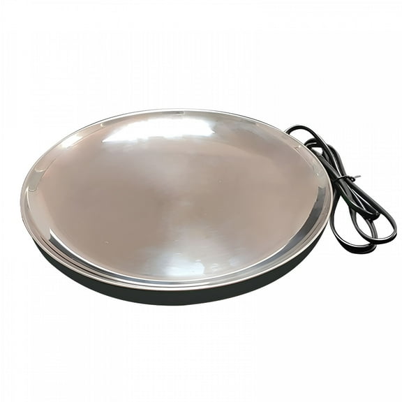 ZEPARO Chicken Water Heater for Chicken Drinker,110V Poultry Waterer Heated Base with Power Cord for Metal Drinking Fountains Chicken Coop