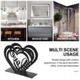 thumbnail image 3 of BESTYASH Servilletas Decorativo De Metal Negro Para Eventos Especiales, 3 of 6