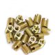 thumbnail image 4 of Inserto de rosca, 302 accesorios autorroscantes de acero al carbono (interior M2 * 0.4 exterior M4.5 * 0.5) de 20 piezas(内 M2 * 0.4 外 M4.5 * 0.5 长 6 mm), 4 of 8
