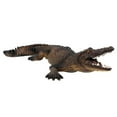 thumbnail image 5 of PETSOLA Realistic Crocodile Figurines Realistic Animals Model Science Educational Toy Cognitive Toy Eduactional Project for Gift Kids Brown, 5 of 10