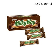 Pack Of 3 MilkyWay Candy Milk Chocolate Bar | 1.84 Oz Per Bar | Buy From GOLDENROW