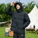 thumbnail image 2 of Novedades en abrigos de plumas, ropa de diseñador, chaqueta de plumas corta acolchada con capucha de lujo para hombre, chaqueta de invierno con relleno de plumón de pato para hombre, 2 of 5