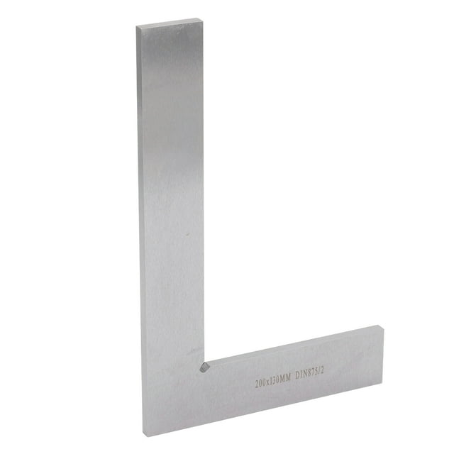 Machinist Square, Règle Carrée Machinist 200x130mm Design Ergonomique Portable pour Atelier