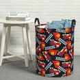 thumbnail image 5 of Picia Fire Rescue With Red Helmet And Truck Large Laundry Basket, Waterproof, Freestanding Laundry Hamper, Collapsible Tall Clothes Hamper with Extended Handles-Small, 5 of 8